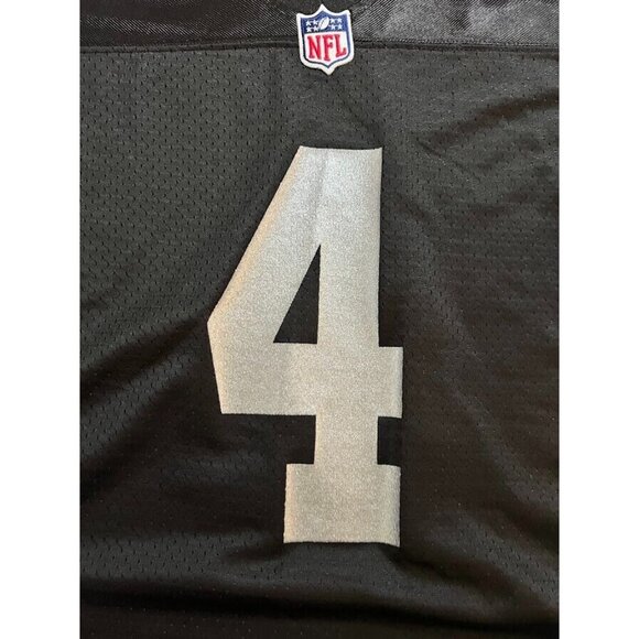 Oakland Raiders Derek Carr #4 Fanatics Jersey Womens Small Black Short Sleeve.‎ - Picture 3 of 14